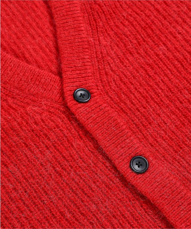 Paul Smith Merino Alpaca Colour-Block Cardigan