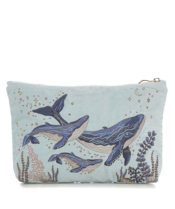 Elizabeth Scarlett Mystical Whale Everyday Pouch