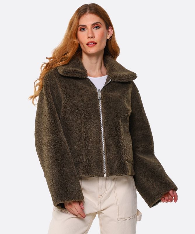 Jakke.◆Vera Shearling Aviator◆リバーシブルファージャケット Jakke.◇Vera Shearling Aviator◇リバーシブルファージャケット