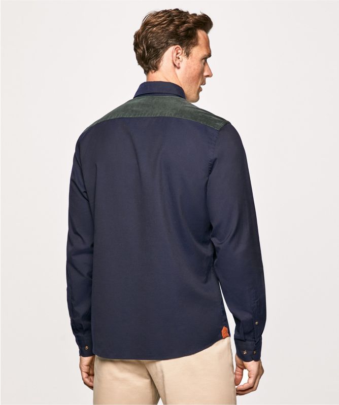 Hackett GB Badge Oxford Shirt