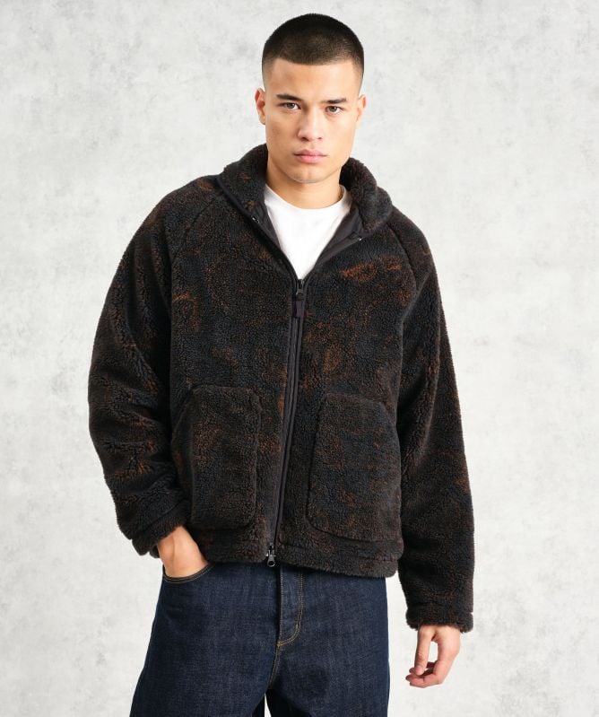 Wax London Paisley Jacquard Tate Fleece