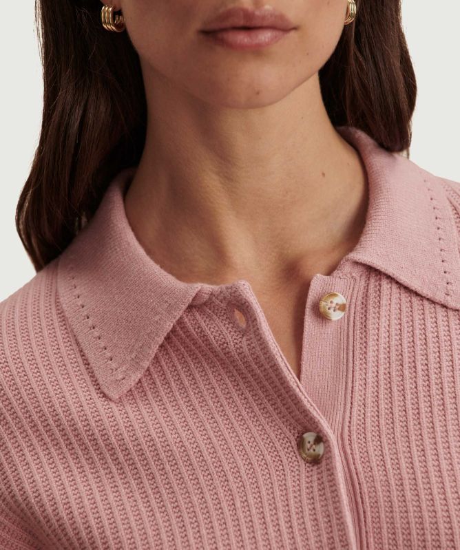 Varley Marlie Polo Knit Sweater
