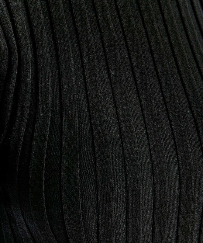 Essentiel Antwerp Georgie Flared Sleeve Rib-Knitted Top