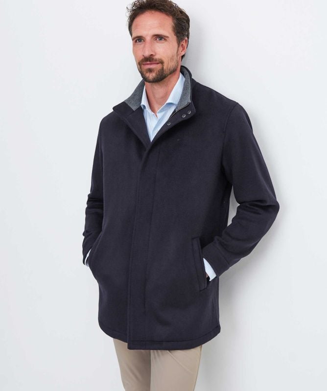 Peter Millar Crown Flex Fleece City Coat