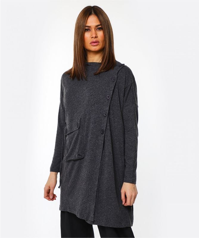 Lurdes Bergada Recycled Oversized Asymmetric Jacket