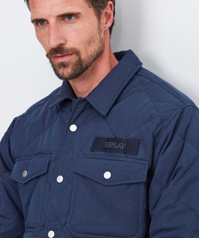 Replay Quilted Overshirt