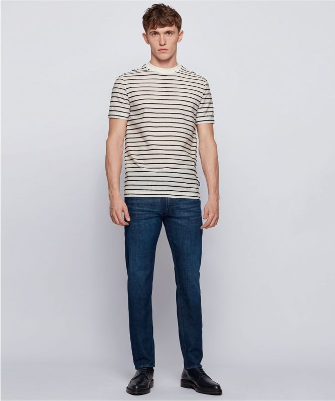 BOSS Tapered Fit Taber+ Jeans
