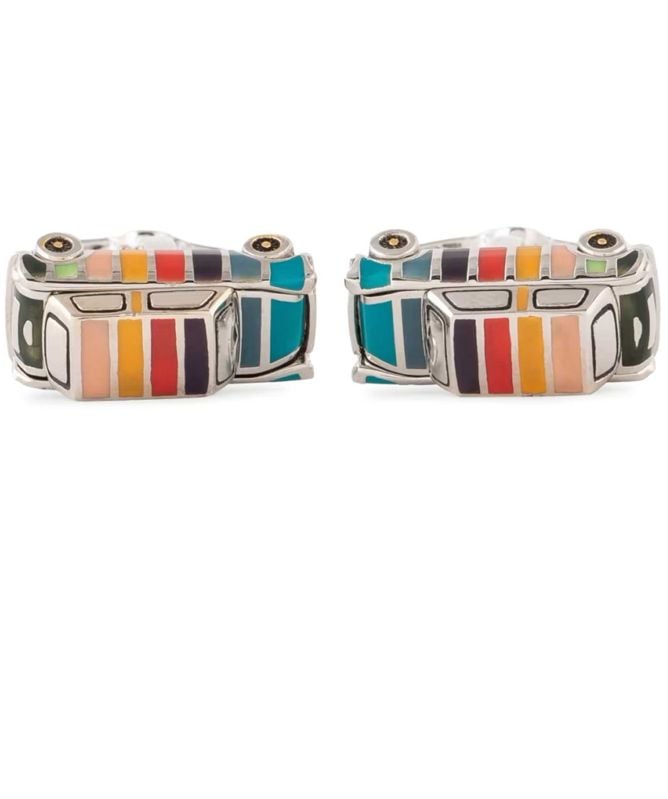 Paul Smith Artist Stripe Mini Cufflinks