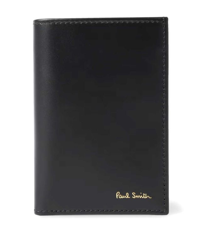 Paul Smith Leather Signature Stripe Card Wallet