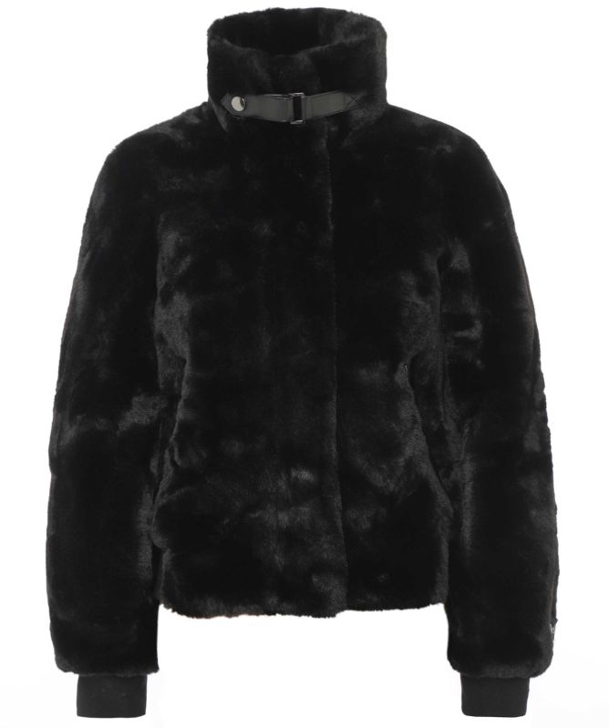 Rino and Pelle Ambra Short Faux Fur Jacket