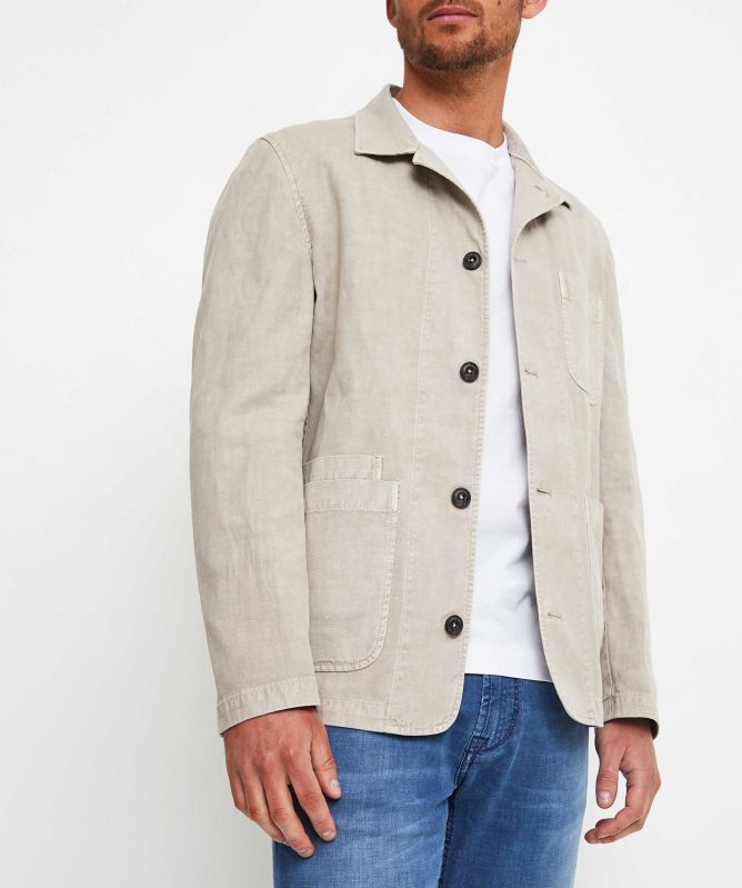 LBM 1911 Cotton Linen Overshirt