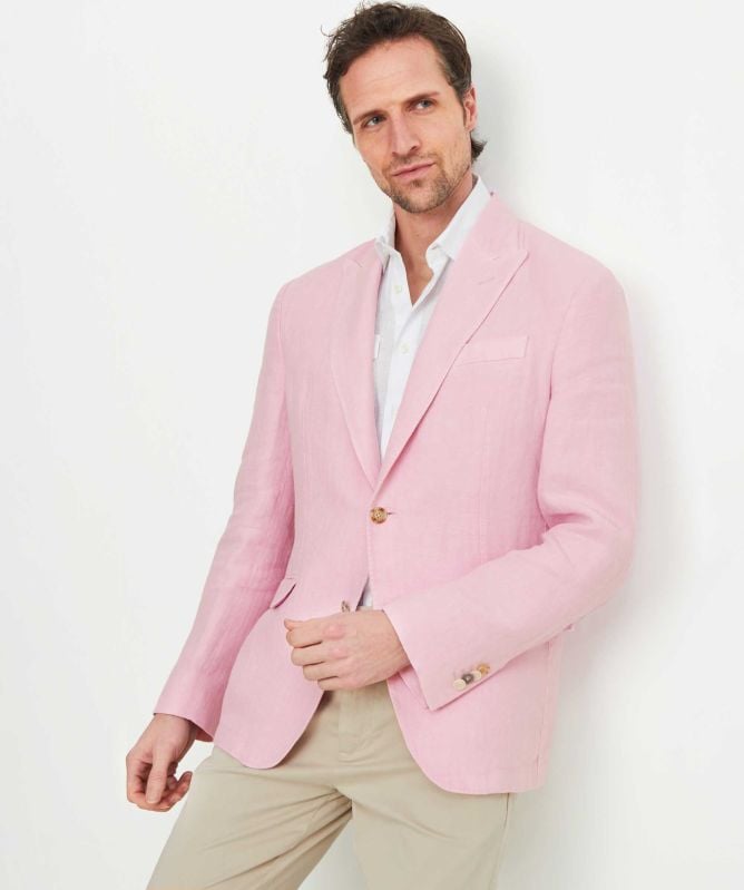 Sand Linen Sherman Easy Dandy Blazer