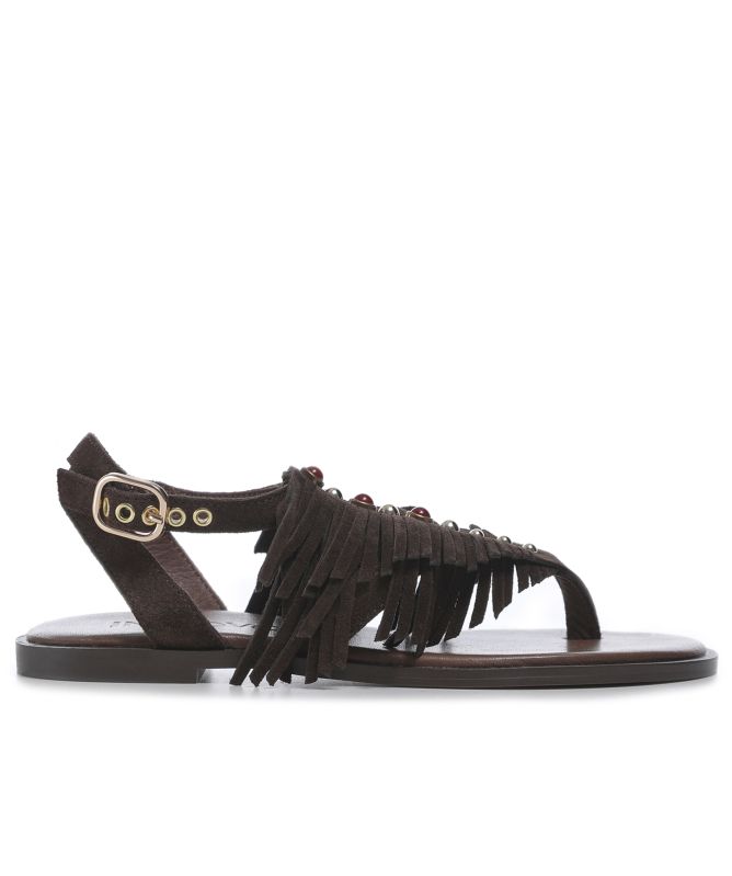 INUOVO Fringe Sandals