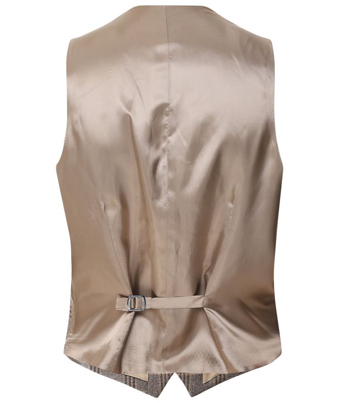 J. Blades Wool Glen Check Vest