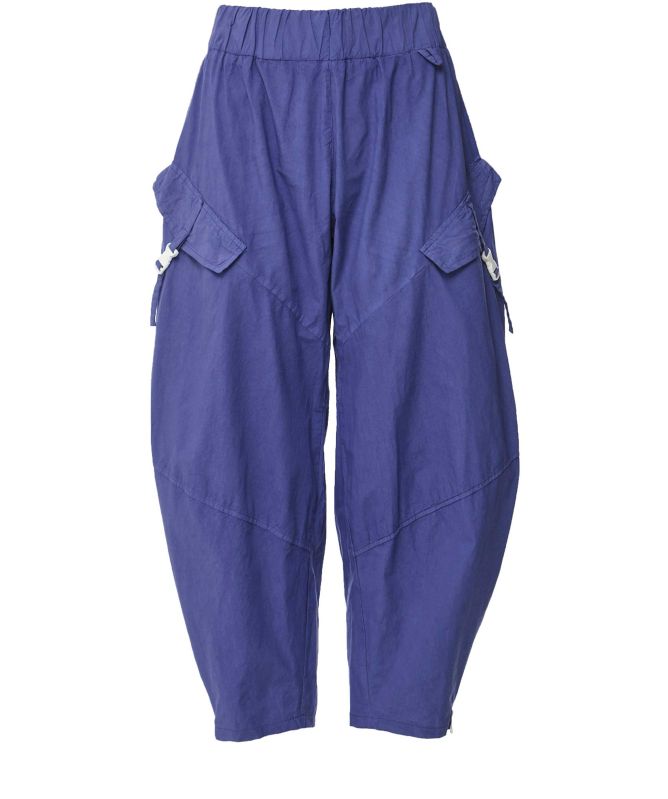 Lurdes Bergada Cotton Cropped Combat Pants