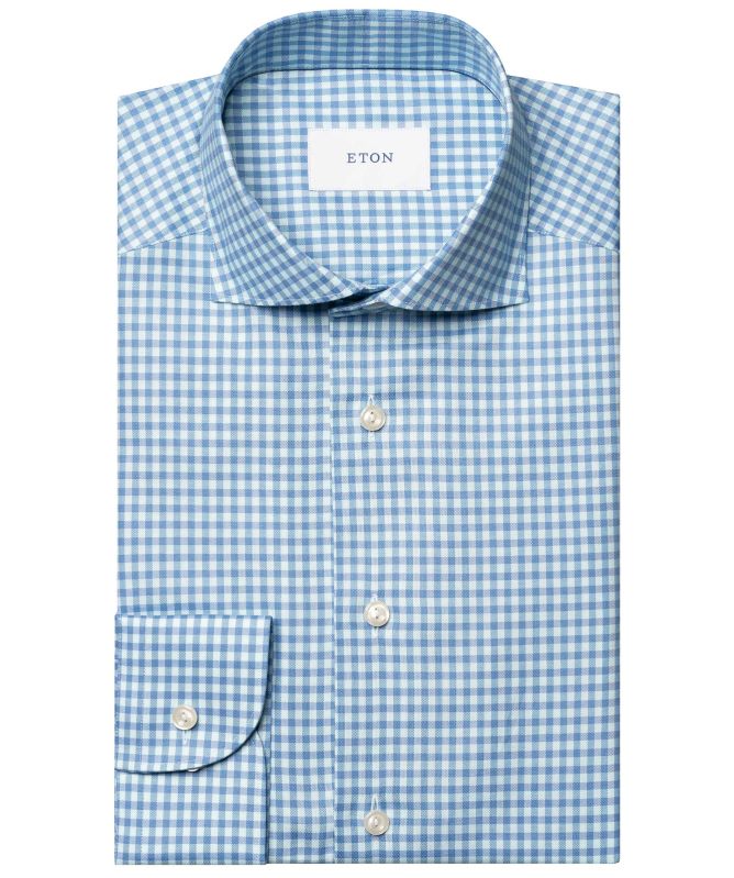 Eton Check Oxford Shirt