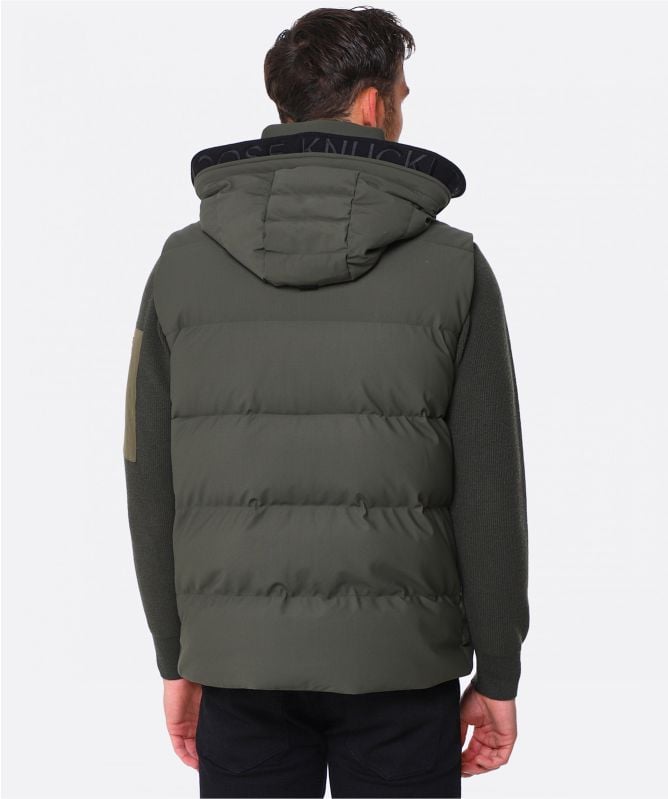 Moose Knuckles Down Quilted Hooded Percival Gilet