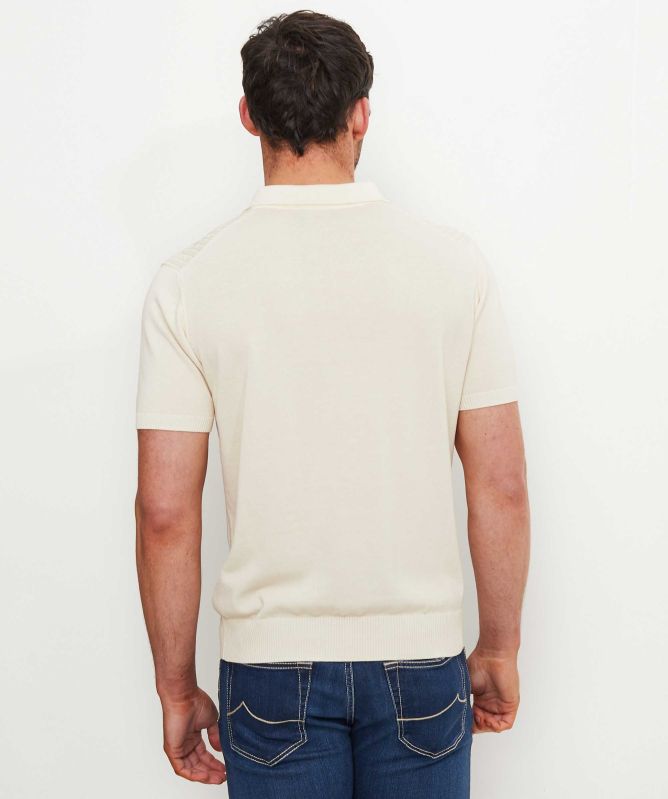 Peuterey Knitted Stem Polo Shirt