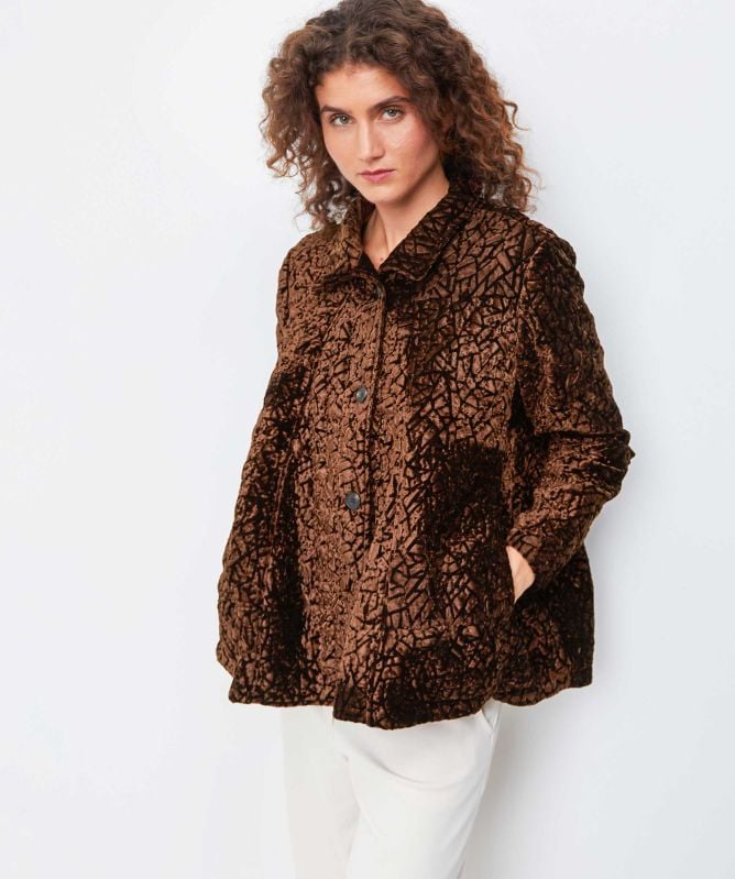 Thanny Devoré Jacket