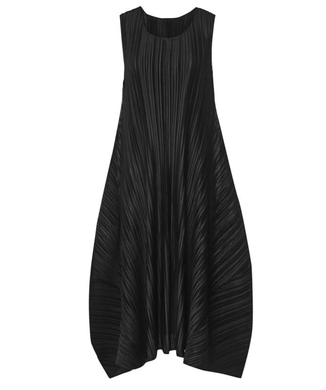Plisse Sleeveless Midi Dress Plisse Sleeveless Midi Dress
