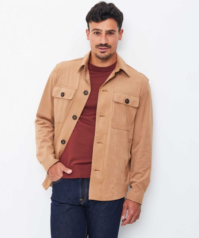 BOSS Relaxed Fit C-Carper Overshirt