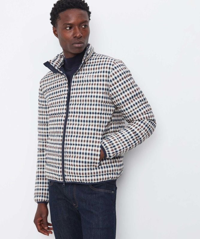 Aquascutum Club Check Padded Jacket