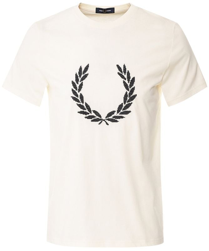 Fred Perry Cross Stitch T-Shirt
