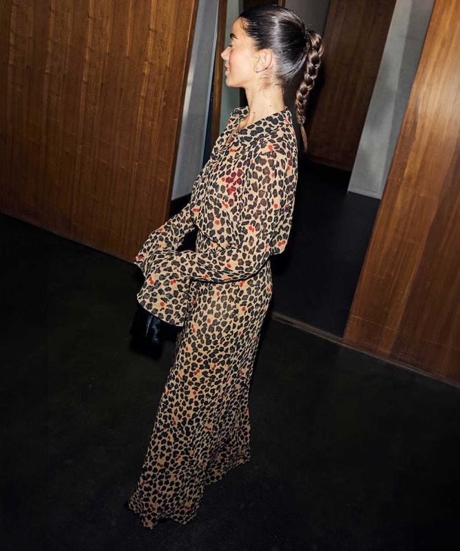 Never Fully Dressed Cherry Leopard Mia Dress