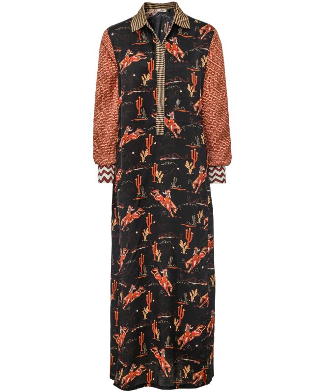 Me369 Kennedy Rodeo Placket Dress