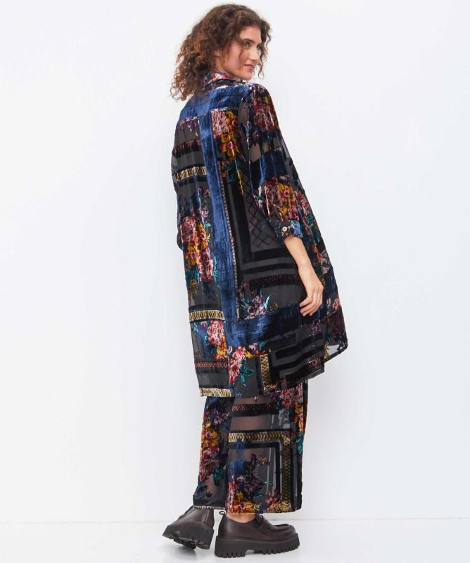 Thanny Long Devoré Shirt