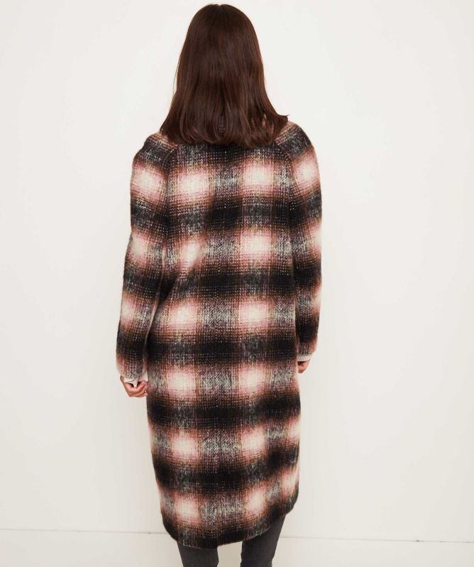 Paul Smith Long Check Coat
