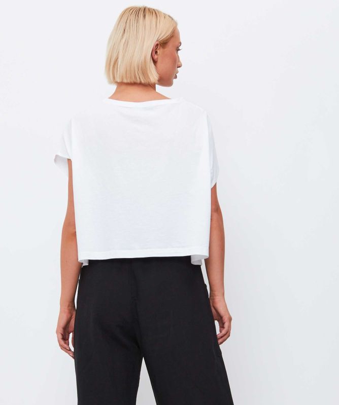 Lurdes Bergada Printed Stripe T-Shirt