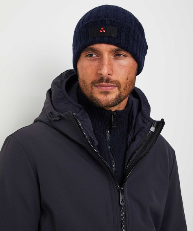 Peuterey Cashmere Mix Sax Beanie