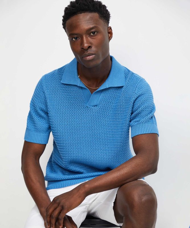 Filippo De Laurentiis Knitted Skipper Polo Shirt