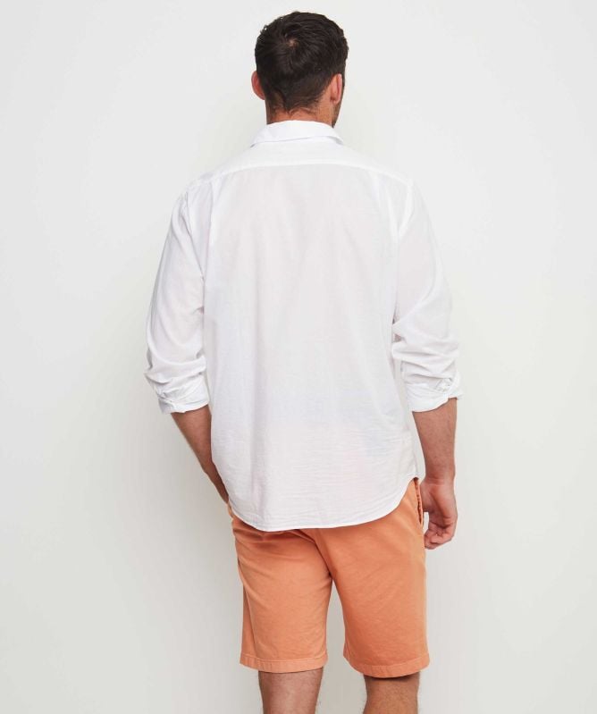 Hartford Cotton Voile Paul Shirt