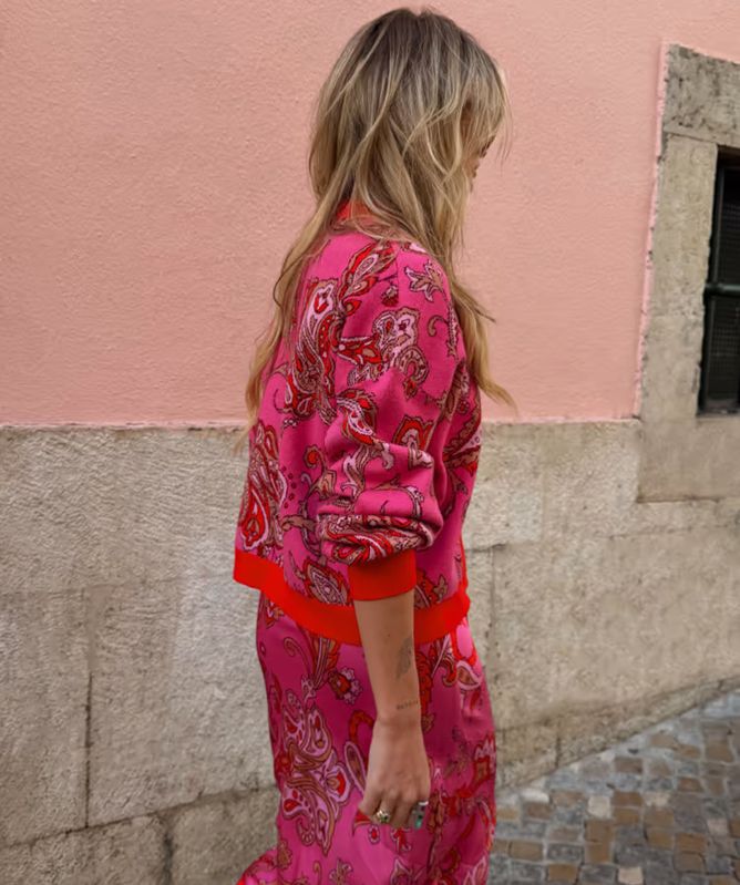 Never Fully Dressed Paisley Oslo Cardigan