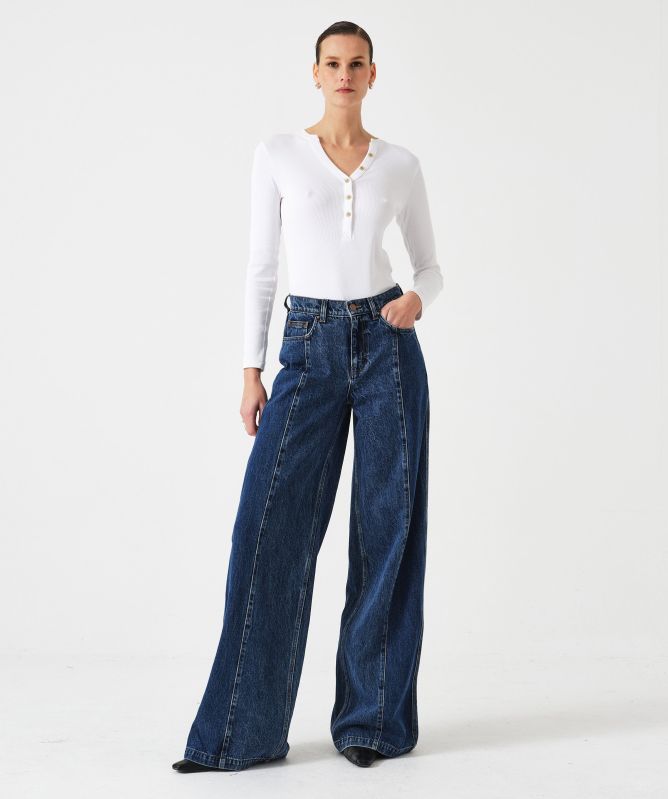 Seventy + Mochi Bay Two Tone Jeans