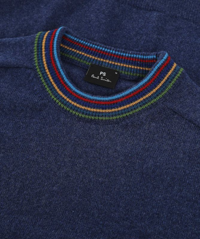 Paul Smith Merino Stripe Collar Sweater
