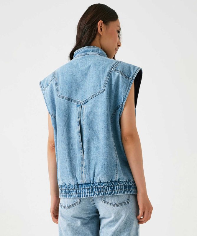 Seventy + Mochi Sleeveless Oversized Juno Jacket