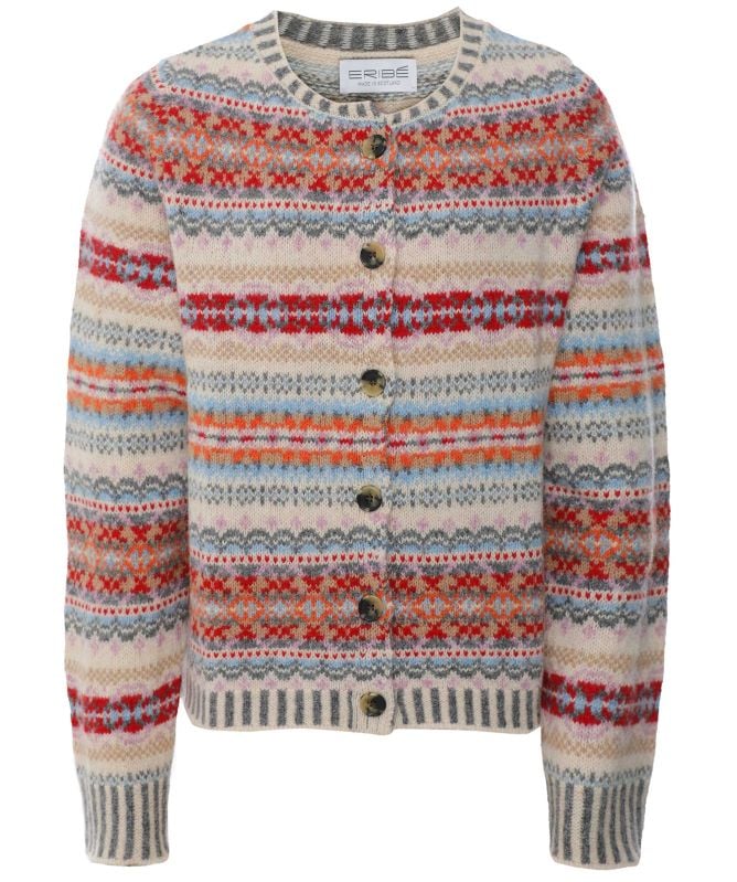 ERIBÉ Fair Isle Westray Cardigan
