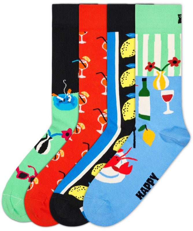 Happy Socks Fancy Dinner Socks 4 Pack