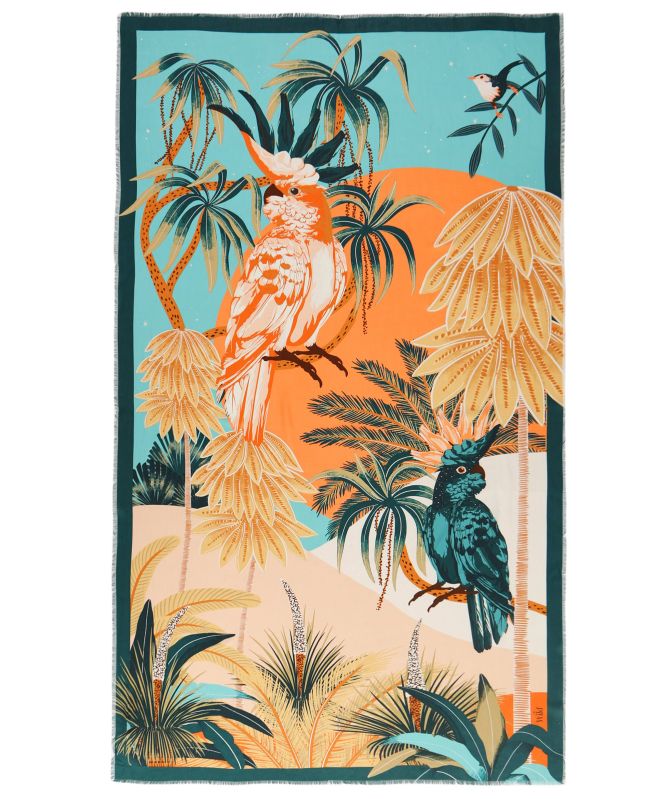 Wild Sandy Paradise Pareo Scarf
