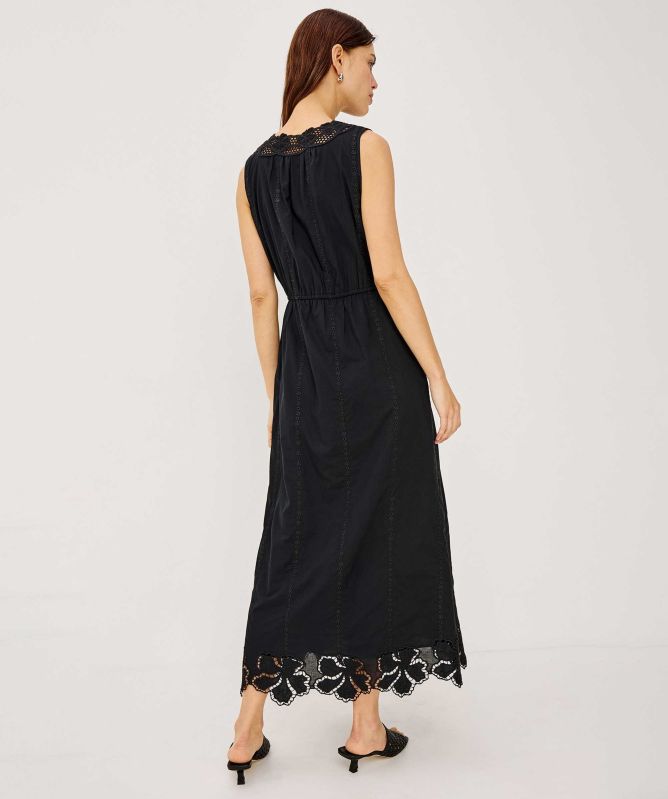 Rails Lorina Embroidered Maxi Dress