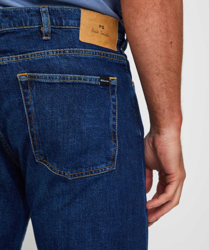 Paul Smith Tapered Fit Dark Wash Jeans