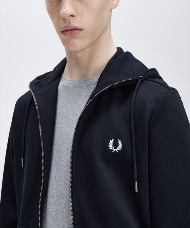 Fred Perry Zip-Through Hooded Sweatshirt