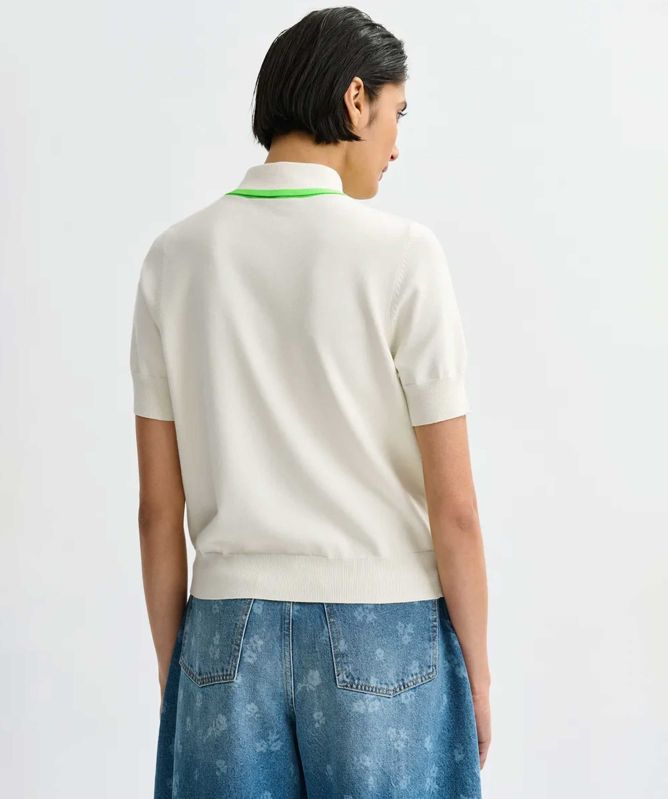 Essentiel Antwerp Jonda Fine-Knit Polo