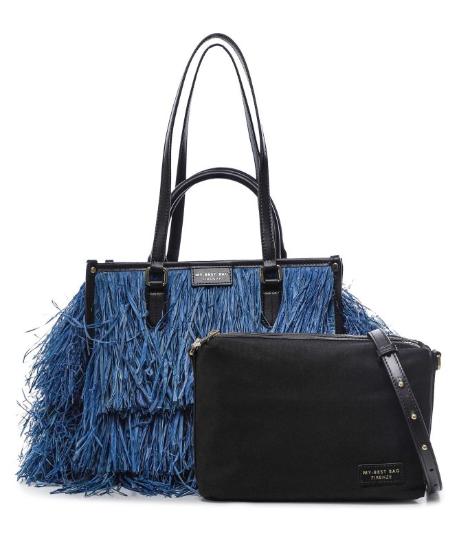 My Best Bag Firenze Atena Bali Fringed Tote Bag