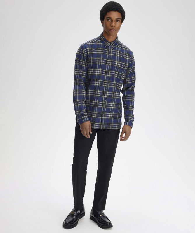 Fred Perry Brushed Twill Tartan Shirt