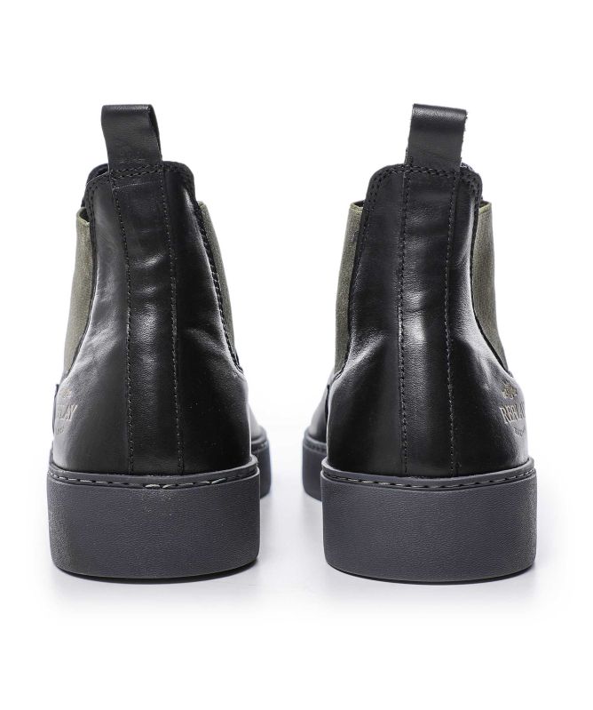 Replay Leather Frank Chelsea Boots