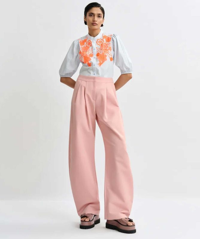 Essentiel Antwerp Jorja Appliqué Flower Shirt